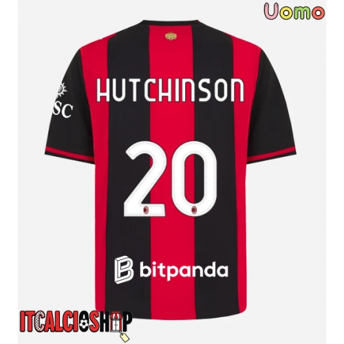 AC Milan Omari Hutchinson #20 Prima Maglia 2026-27 Manica Corta